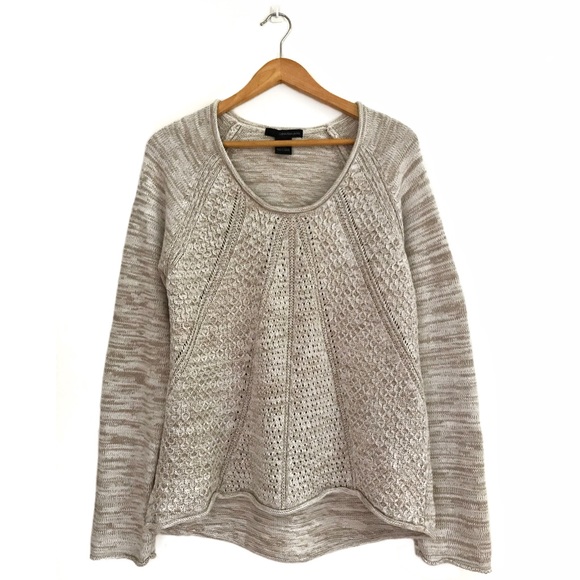 Calvin Klein Sweaters - Calvin Klein Honeycomb Cable Knit Sweater XL Marl